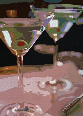 TWO MARTINI LUNCH sells a puzzle