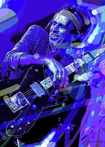 Keith Richards Blue