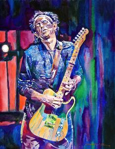 Keith Richards and His Fender Telecaster