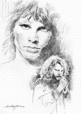 Jim Morrison Faces puzzle sells