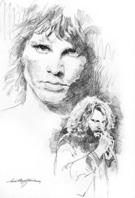 Jim Morrison Faces sells