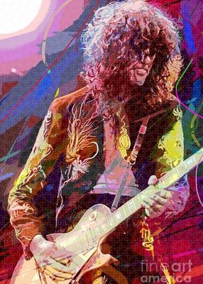 Jimmy Page Les Paul Gibson puzzle