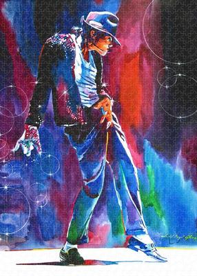 Michael Jackson Action sells a puzzle