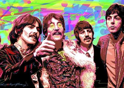 Psychedelic Beatles sells